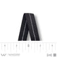 REFLECTIVE FLAT WOVEN | #207 | BLACK | 15MM