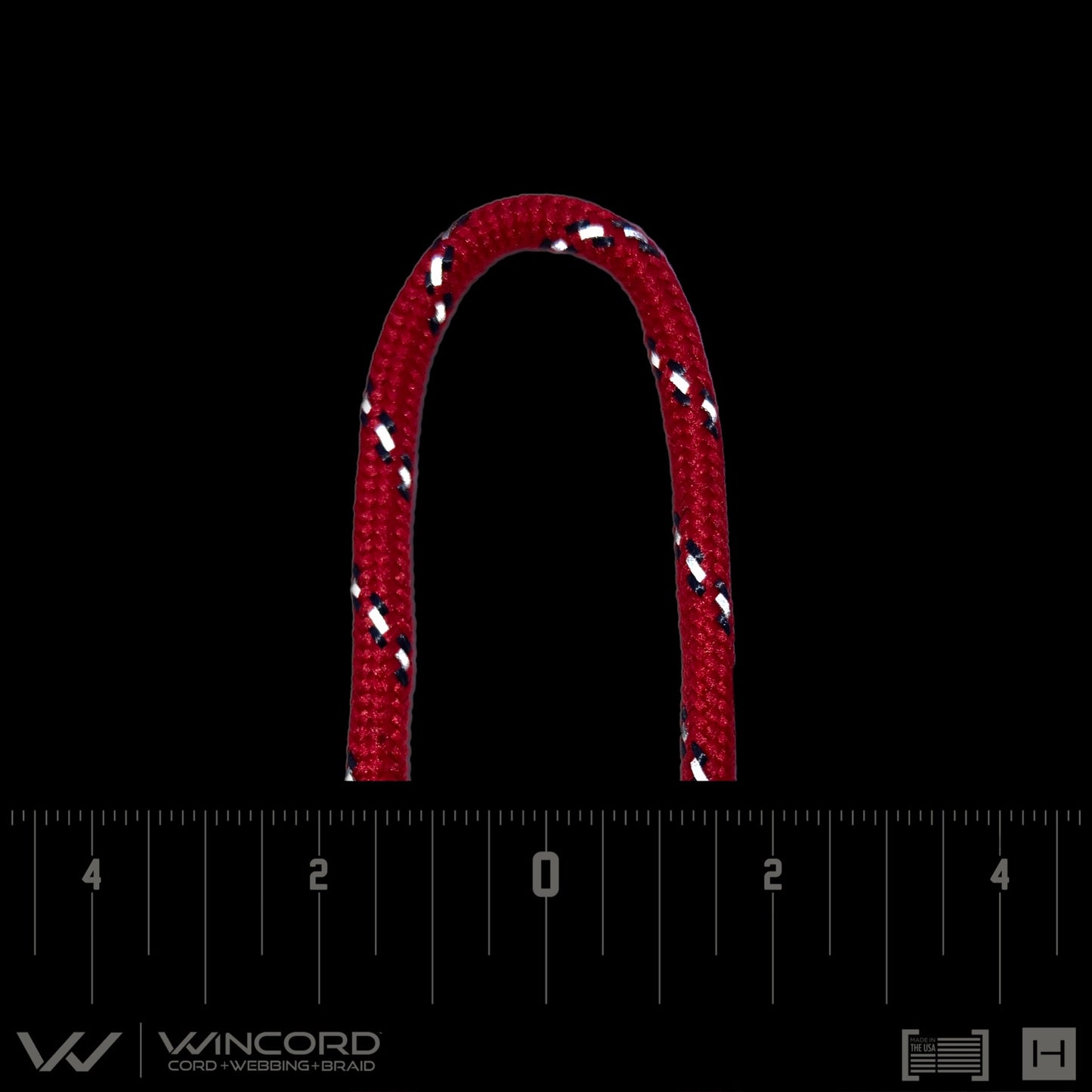 TACTICAL REFLECTIVE CORD | #K24R | RED/BLACK