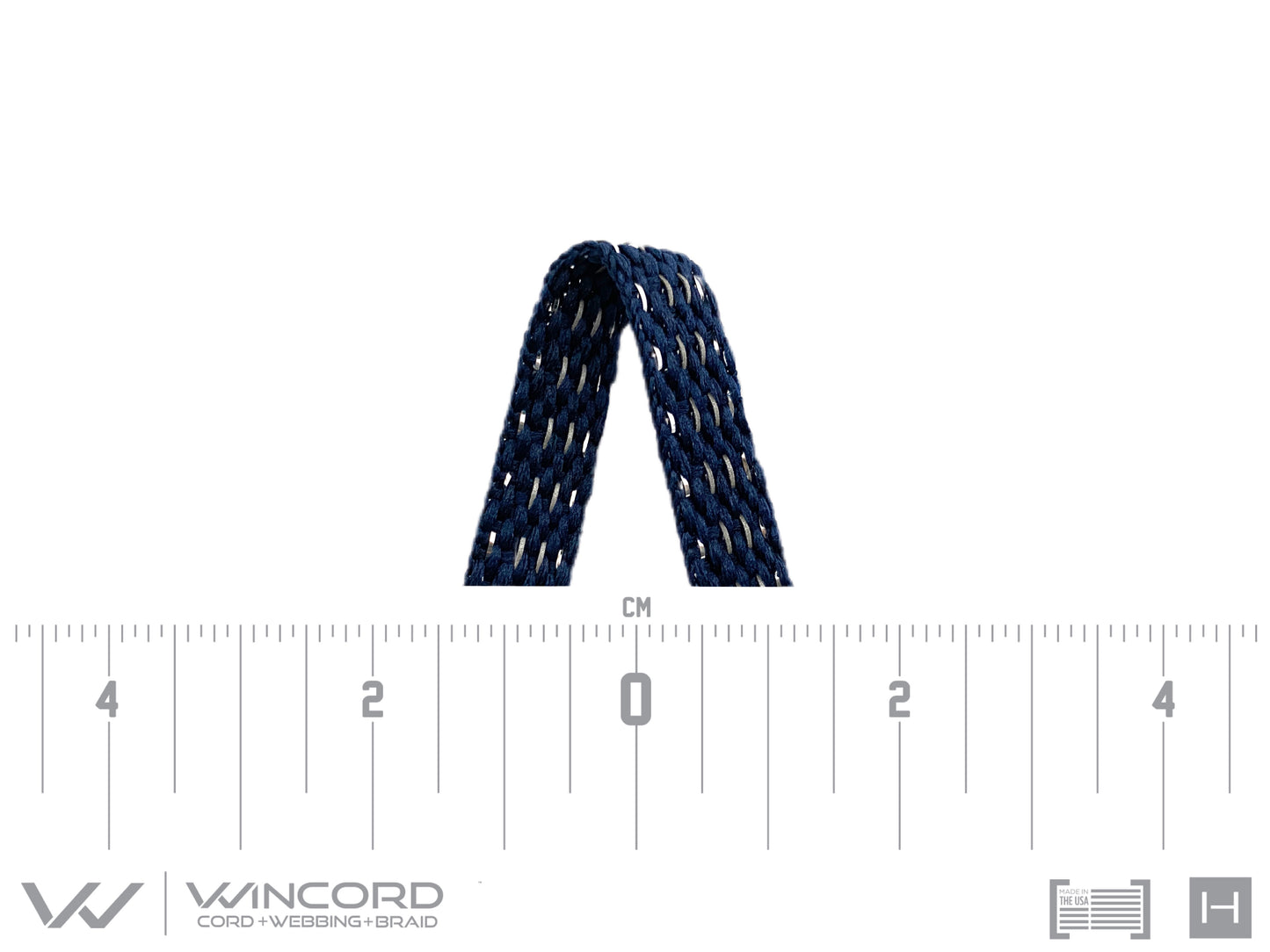 WINCORD® SPARKLE REFLECTIVE WEBBING / TAPE | SMALL | 8 MM | 0.3 IN